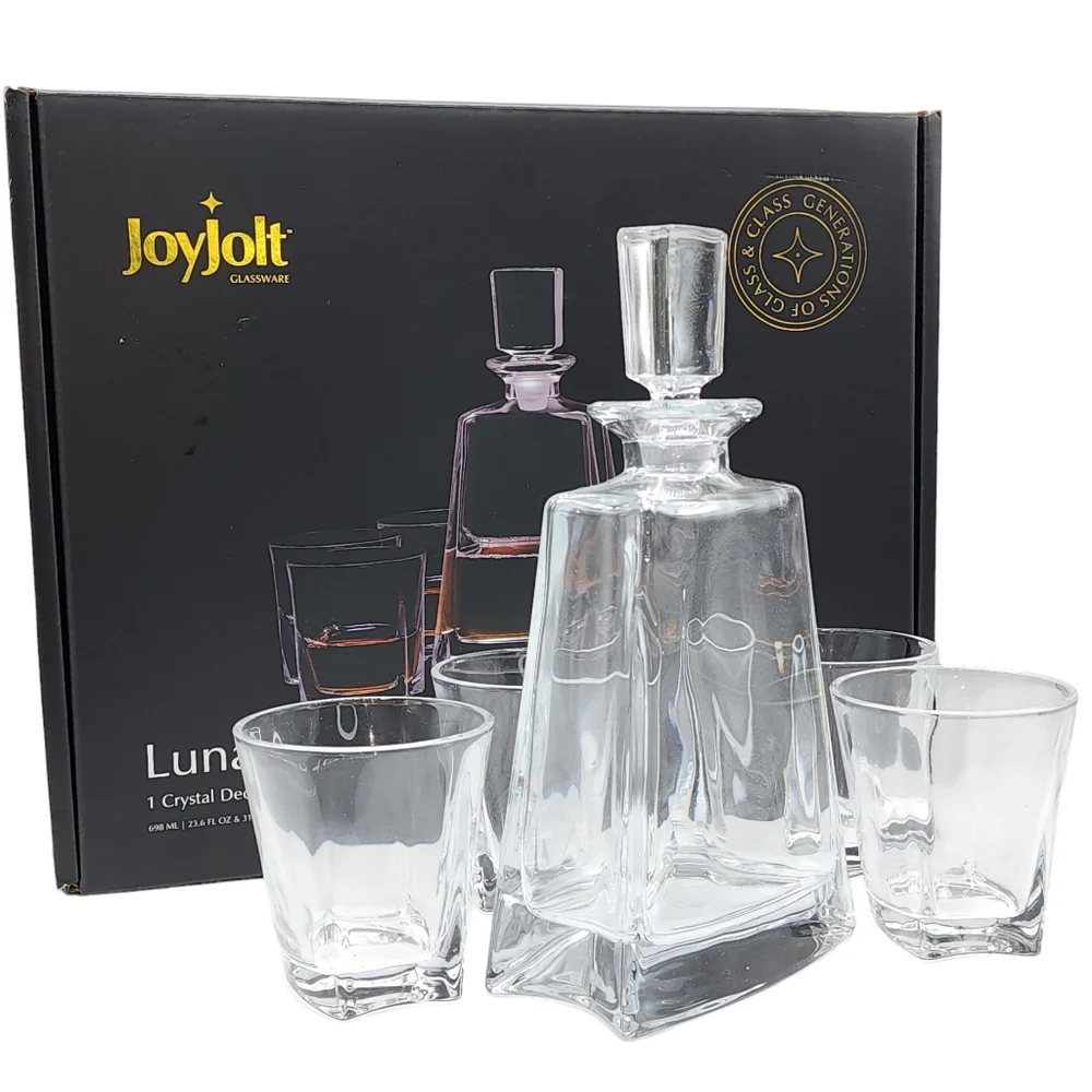 JoyJolt glassware luna